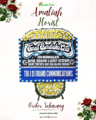 Papan Bunga Duka di Nusa Jaya