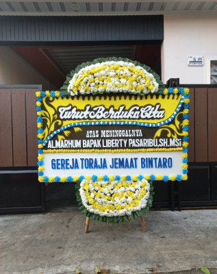 Papan Bunga Duka di Nusa Jaya