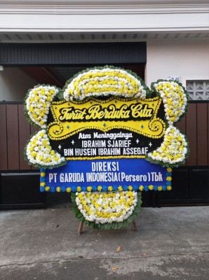 Papan Bunga Duka di Nusa Jaya